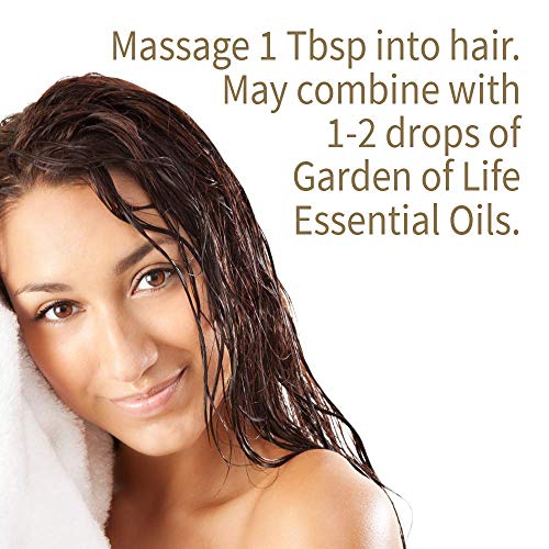 Garden of Life 100% Organic Cold Pressed Golden Jojoba Oil for Skin & Hair