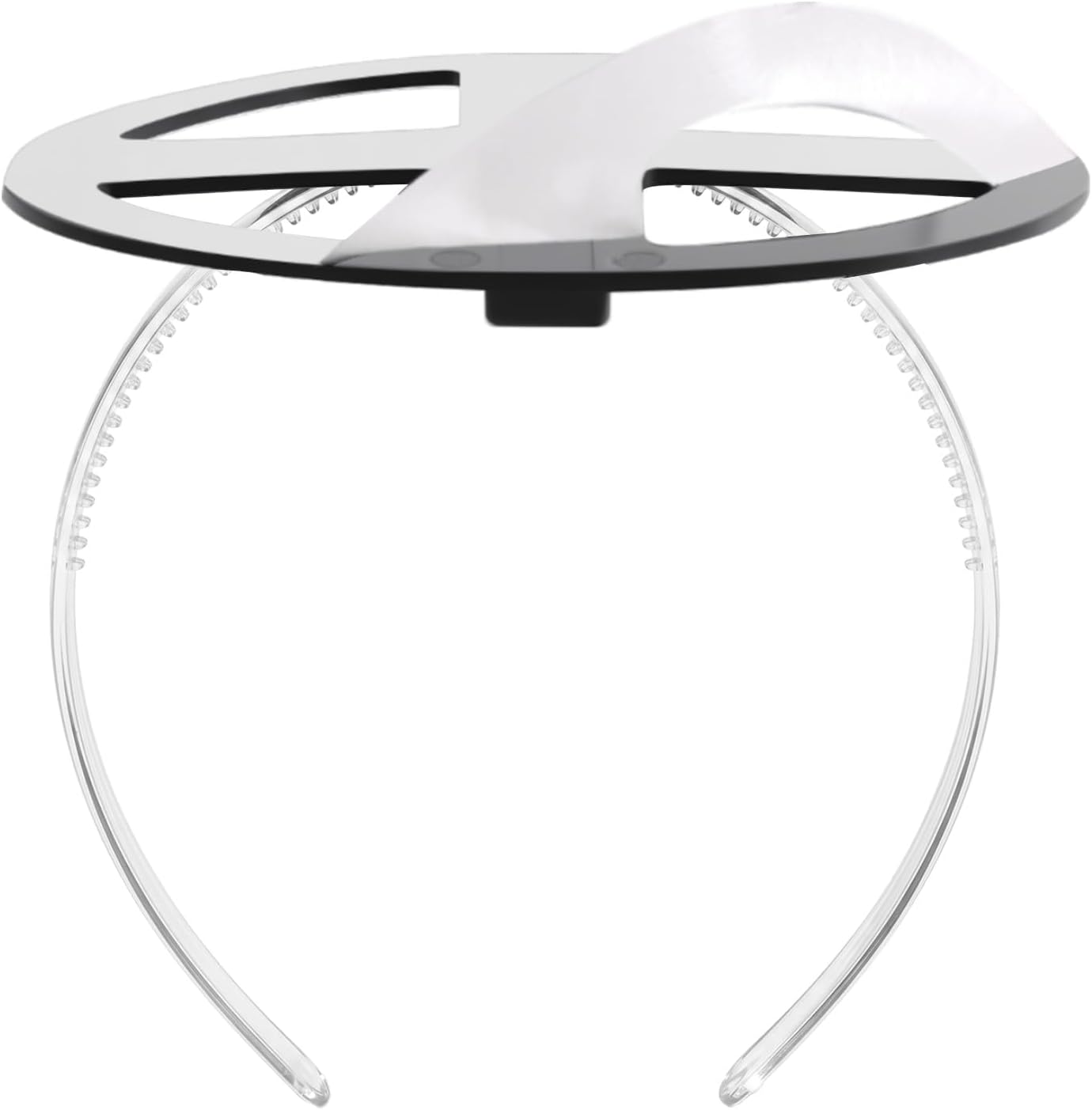 Clear Graduation Cap Headband Insert - Anti-Fall Hat Band Holder for Graduates | Secure Hairband