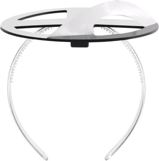 Clear Graduation Cap Headband Insert - Anti-Fall Hat Band Holder for Graduates | Secure Hairband