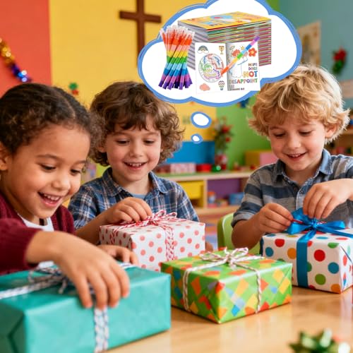 24 Mini Bible Coloring Books for Kids | Christian Party Favors