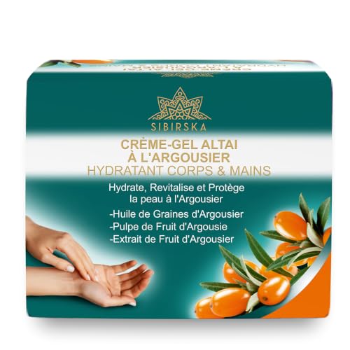 Siberian Green Sea Buckthorn Omega 7 Moisturizing Hand & Body Cream Gel