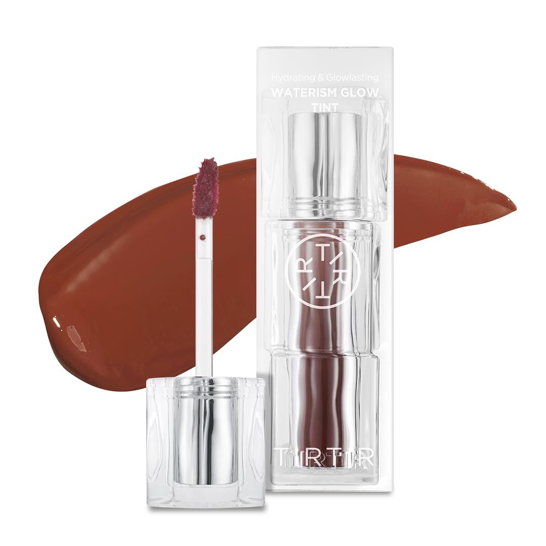 Mini Size Waterism Tinted Lip Gloss - #01 Mauve Rose | 12H Long-Lasting, Non-Sticky Korean Lip and Cheek Tint
