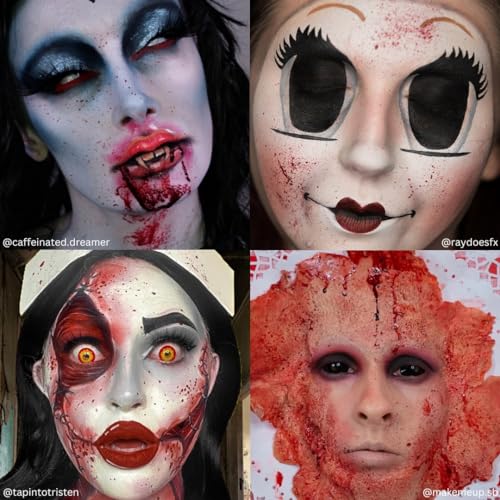 Mehron Special FX Blood Splatter Spray | Vegan Fake Blood for Halloween & Costumes