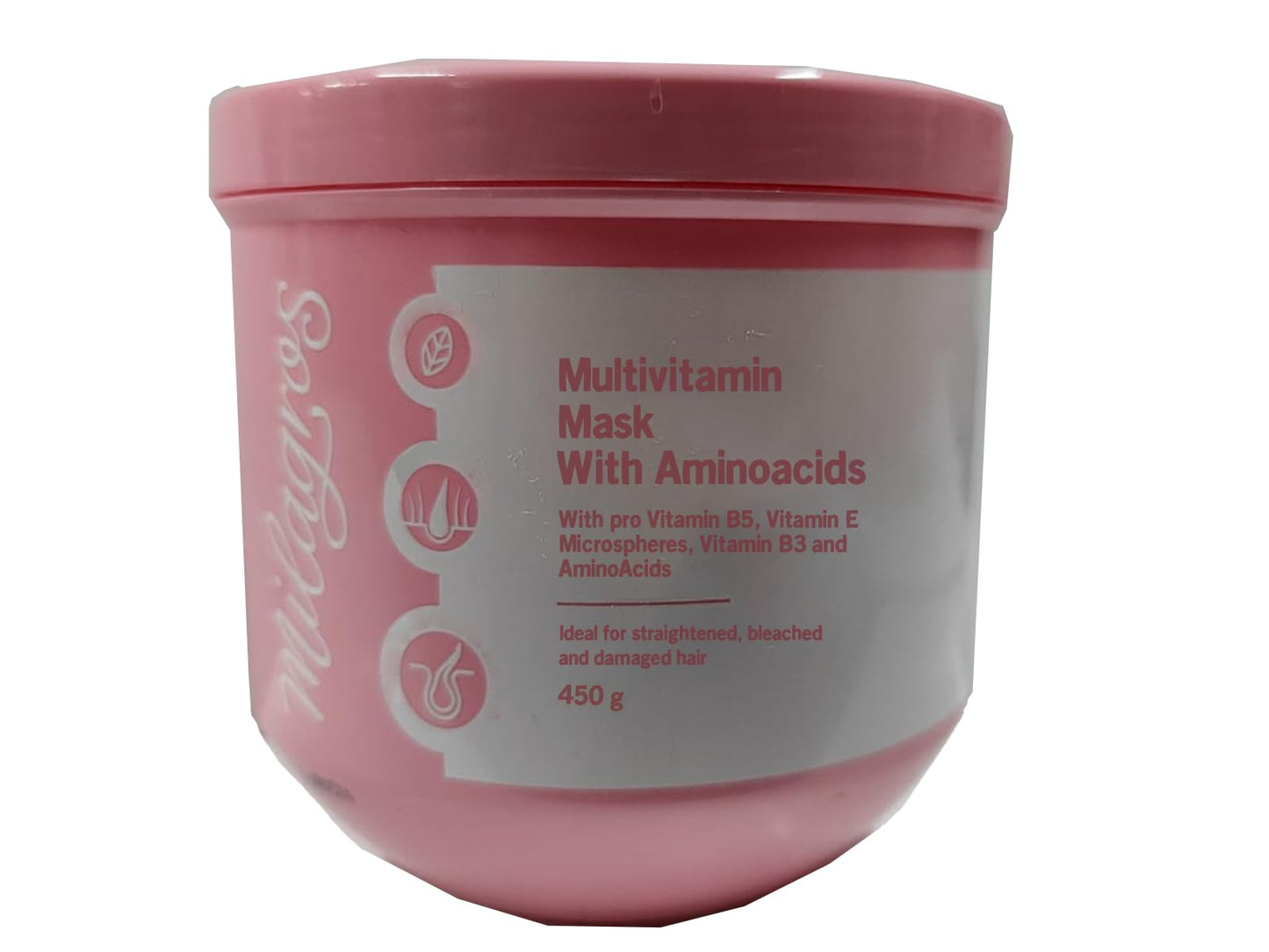 RUUFE Multivitamin Hair Mask, Milagros Mascarilla Capilar, 15 Fluid Ounces