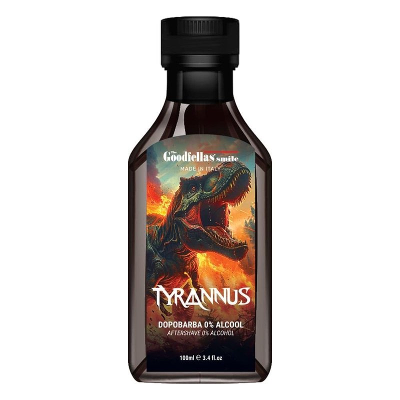 The Goodfellas' smile Alcohol-Free Soothing Aftershave Splash/Tonic, Made in Italy, 100 ml, 3.38 oz (TYRANNUS/Citrus & Wood)