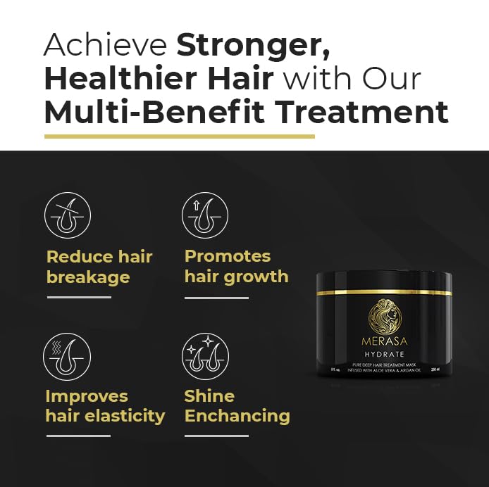 Deep Hair Mask for Damaged Hair - All-in-One Repair Treatment | Nourishing Formula