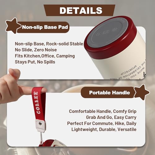 Insulated Coffee Tumbler 17.9oz - Stainless Steel Travel Mug