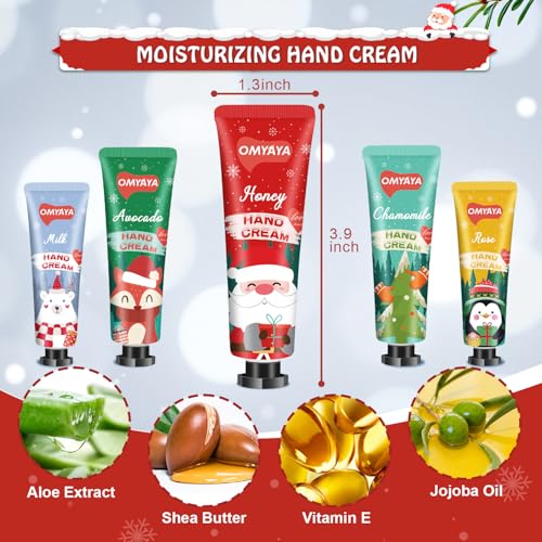 40 Pack Christmas Lotion Set for Women - Mini Hand Creams & Stocking Stuffers