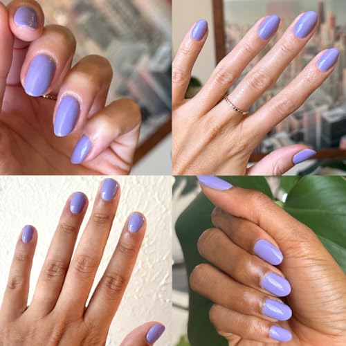 Olive & June HEMA-Free Gel Nail Polish - Bold & Unshaken Purple, 21 Days Wear
