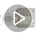 Dusty Rose Velvet Window Valance Curtain Panel - 52" x 18"