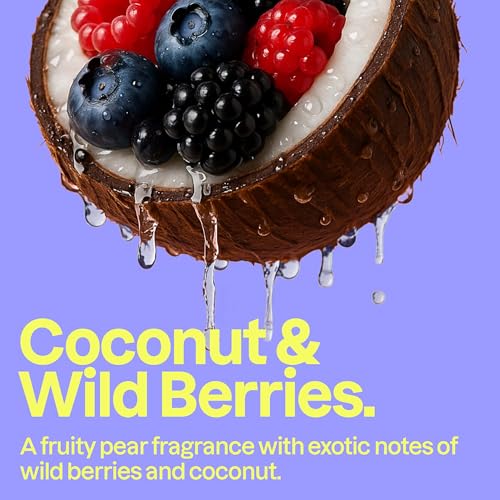 Attitude Coconut & Wild Berries Bubble Bath - EWG Verified, Vegan, 16 Fl Oz