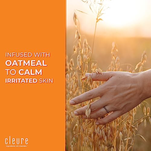 Cleure Face & Body Bar for Sensitive Skin, Fragrance-Free, 3 oz (Pack of 2)
