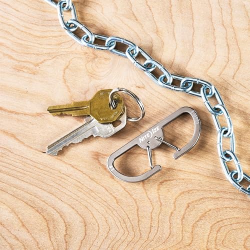 Nite Ize B-Series Heavy Duty Dual Carabiner - Stainless Steel, 150lb Load Limit
