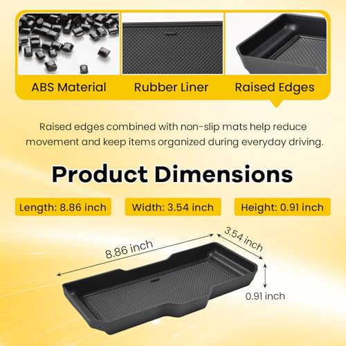 Center Console Organizer Tray for 2022-2026 Nissan Frontier