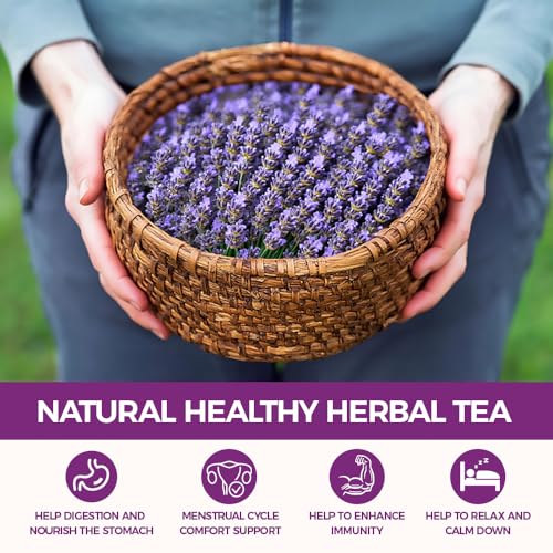 WOTIHA Culinary Dried Lavender Buds 8.8oz - Premium Natural Flavoring