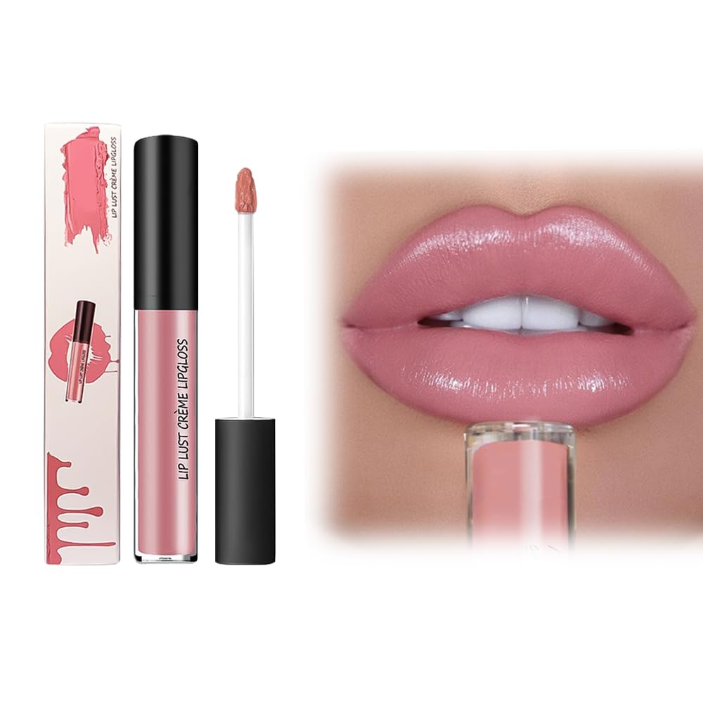 Long Lasting Cream Texture Lipstick - 12 Vibrant Colors | Hydrating Velvet Lip Makeup