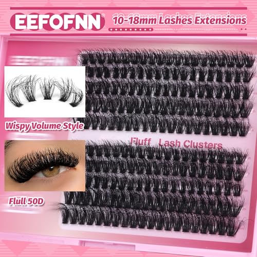 Eefofnn DIY Fluffy Lash Extension Kit C04-Volume Fluffy | 10-18MM