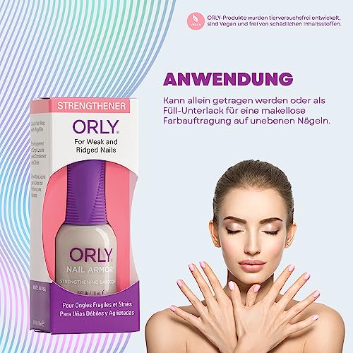Orly Nail Armor 0.6 Ounce - Long Lasting Nail Treatment
