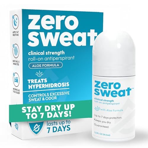 ZeroSweat Antiperspirant Deodorant with Aloe - 1.01 Fl Oz