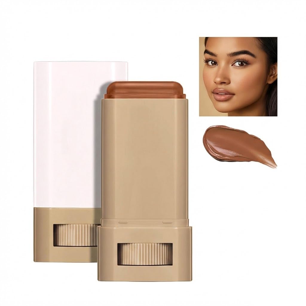 Beauty Balm Serum Tint Stick - Hydrating Face Foundation with Buildable Coverage | Moisturizing Concealer for Glowing Skin (1#, 1)