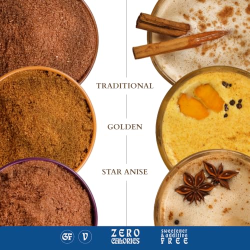 Blue Lotus Chai Horizon Collection Variety Box - 50 Cups of Instant Masala Chai