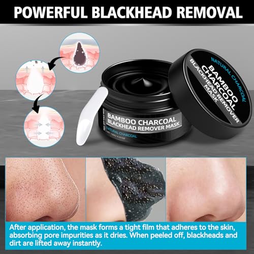 Paistely Charcoal Peel Off Blackhead Remover Mask - 4.23oz