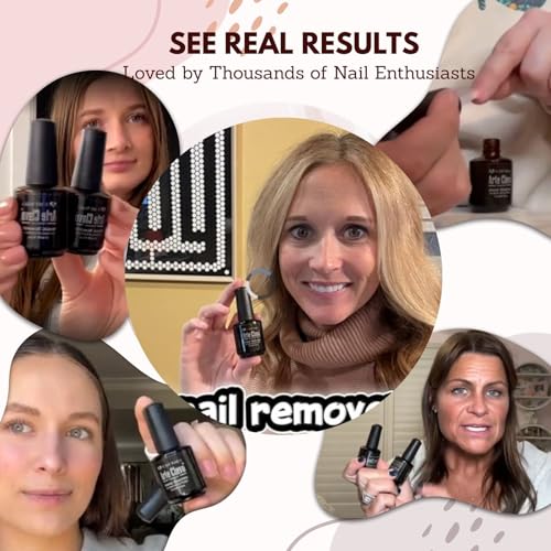 Arte Clavo Gel Nail Polish Remover 15ml - Quick & Easy Formula