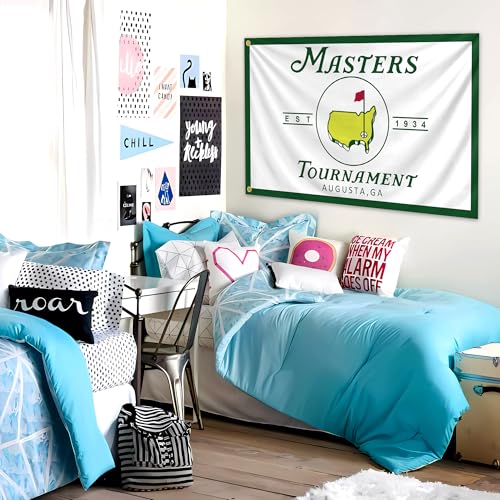 3x5 Ft Double-Sided Golf Flag - Durable Polyester Banner for Room Decor