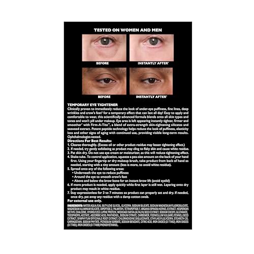 Peter Thomas Roth | Instant FIRMx¢ç Eye Temporary Eye Tightener Easy-Wear Formula | For Firming Under-Eye Bags & Wrinkles