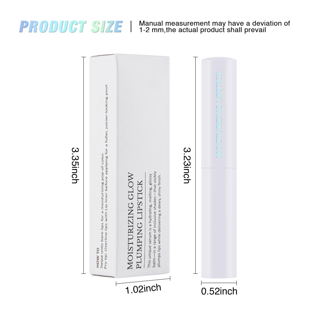 Mauve Pink Shimmer Metallic Moisturizing Glow Plumping Lipstick Makeup, Lipstick with Metallic 3D Shine Lightweight Hydrating Formula, Glitter Lip Gloss Stain Long Lasting Waterproof (07#Mauve Pink)