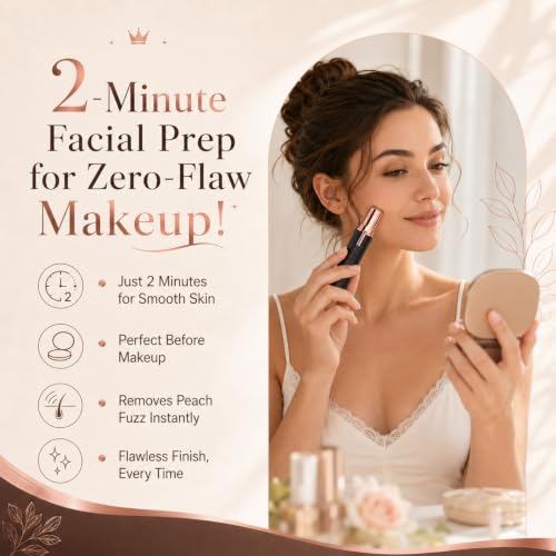 Flawless Facial Hair Removal for Women - 2 Replacement Heads