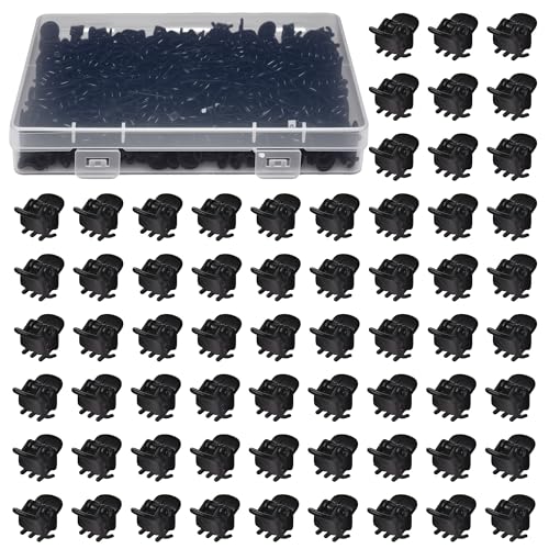 Black Mini Claw Hair Clips 120PCS 0.39 Inch Small Hairpin for Women