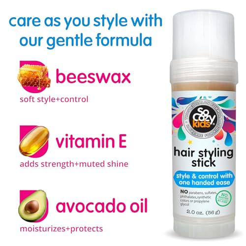 So Cozy Kids Hair Wax Stick - Gentle Flyaway Tamer (2 Oz)