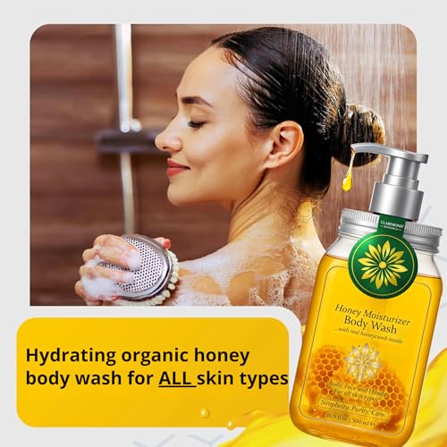 Honey Body Wash with Royal Jelly & Propolis - 16.9 fl oz