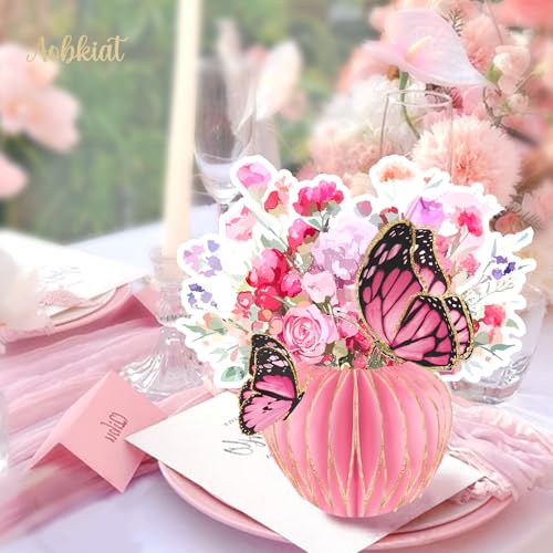 Elegant Butterfly Honeycomb Centerpieces for Parties - Large Size
