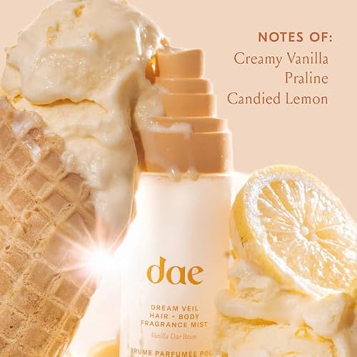 DAE Hair Dream Veil Hair + Body Fragrance Mist Signature Vanilla Scent (2.7 oz)