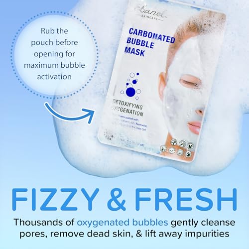 Ebanel Bubble Mask - 10-Pack Carbonated Clay Face Mask