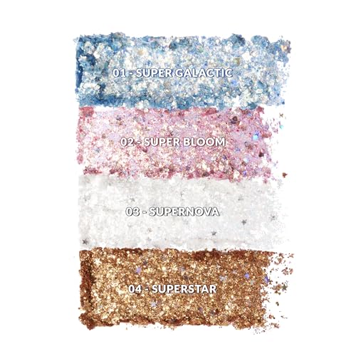 KimChiChic Glitter Sharts - Multi-Use Chunky Body & Hair Glitter Gel, Vegan, 2.5g