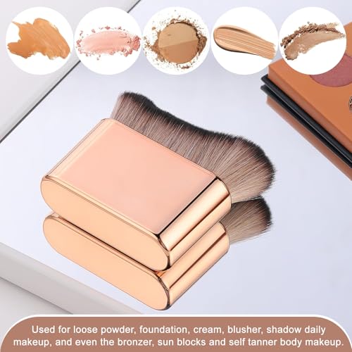 KINGMAS Vegan Self Tanner Brush for Smooth Body Makeup Application
