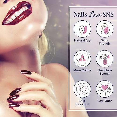 SNS Nail Dip Powder - Eyes For You (1.5 oz) for Salon & DIY Nail Art