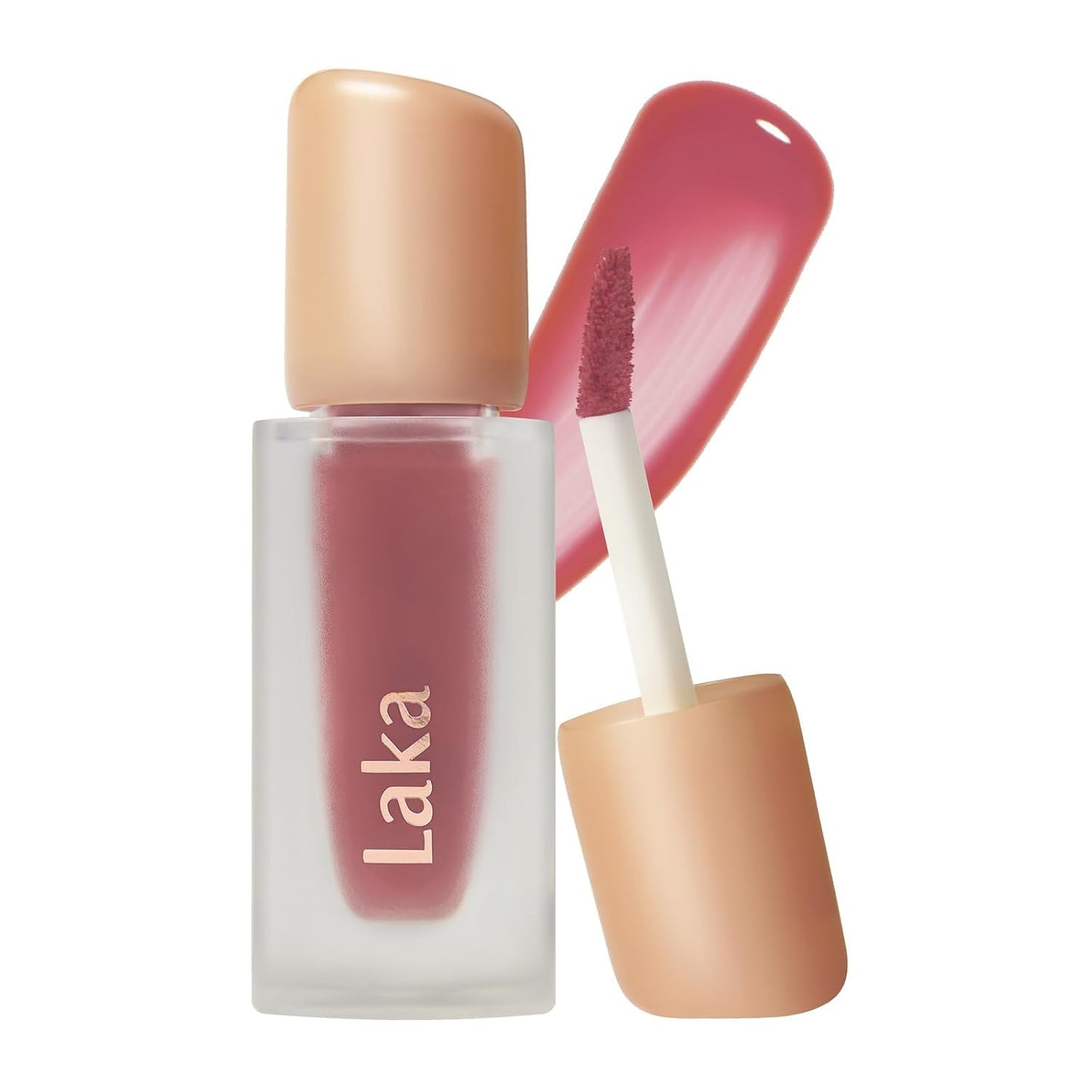 Fruity Glam Tint Lip Stain - Hydrating, Lightweight, Buildable Color | K-Beauty #101 Joyful, 4.5g/0.15oz