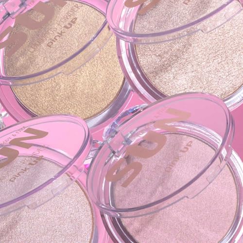 Pink Up Luminous Powder Highlighter - Radiant Shimmer Face Makeup