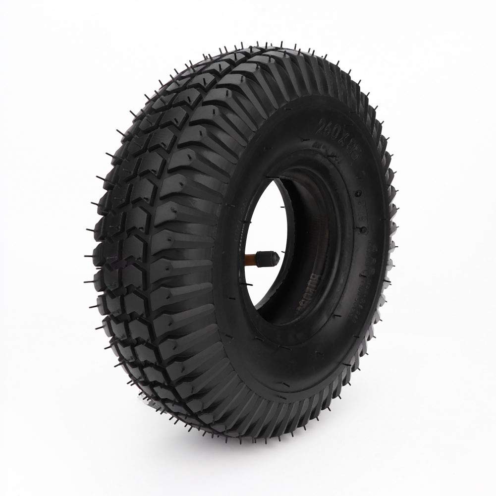 Dioche Wheelchair & Mobility Scooter Tires, 3.00-4/260X85 Rubber Tires, Replacement for Electric Wheelchair & Scooter