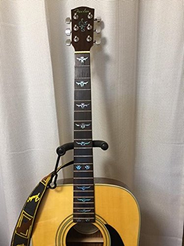Jockomo Guitar Inlay Sticker - Tailored Leaf Design in Abalone Mix