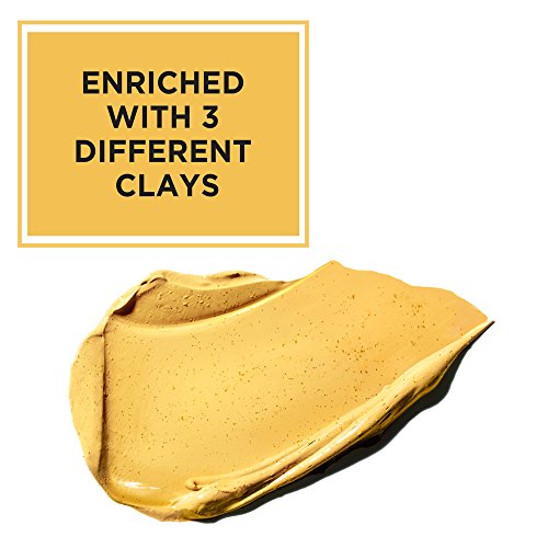 L'Oreal Paris Pure Clay Face Mask with Yuzu Lemon, 1.7 oz for Rough Skin