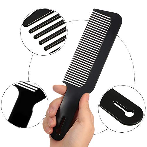 Boao 12-Piece Barber Clipper Comb Set - Professional Flat Top Hair Combs