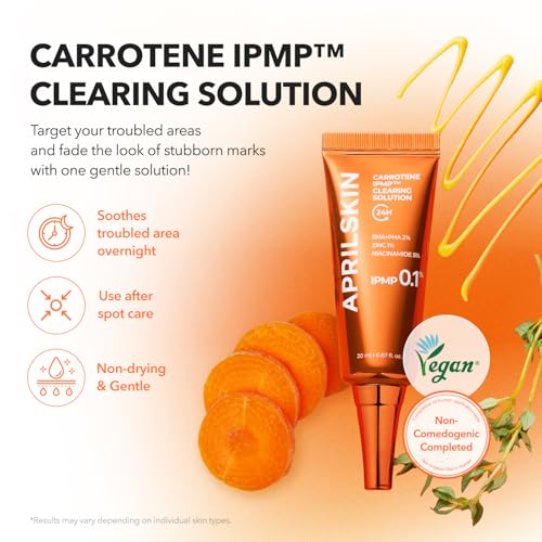 APRILSKIN Carrotene IPMP Clearing Solution (Variation: Carrotene Clearing Solution) - Acne Spot Treatment