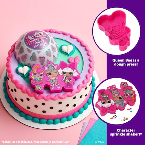 L.O.L. Surprise! Cake Decoration Set with Cookie Cutter & Sprinkles
