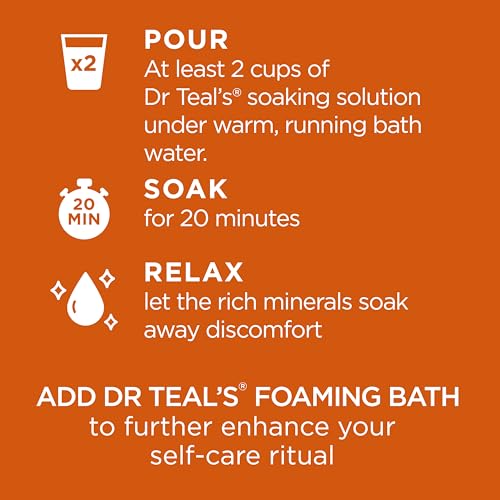 Dr Teal's Cozy Fireside Epsom Salt Magnesium Soak - 3 lbs