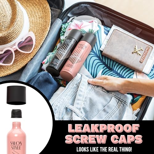 GoPong Hair Spray Flask Set - 2 Hidden Alcohol Flasks (16 oz)
